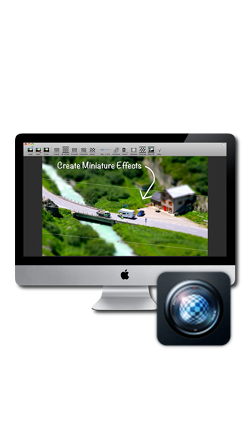 tilt shift focus on mac